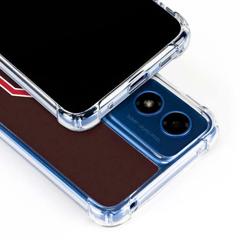 Brown University B Logo Moto G 5G (2024) Clear Case